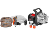 Záhradné čerpadlo Strend Pro MJP1000, INOX, 1000W, 57l/min - set