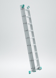 Trojdielny rebrík ALVE 7609, univerzálny - PROFI
