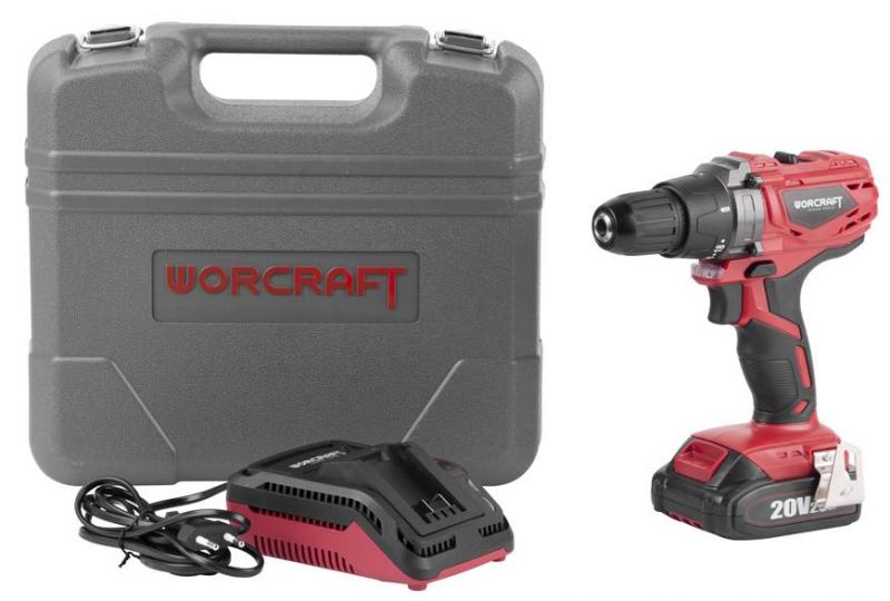 AKU skrutkovač Worcraft CD-S20LiEB, 20V