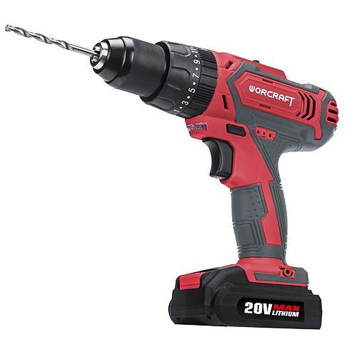 Skrutkovač Worcraft CD-20LiH, 20V (2x Li-ion 2.0Ah)
