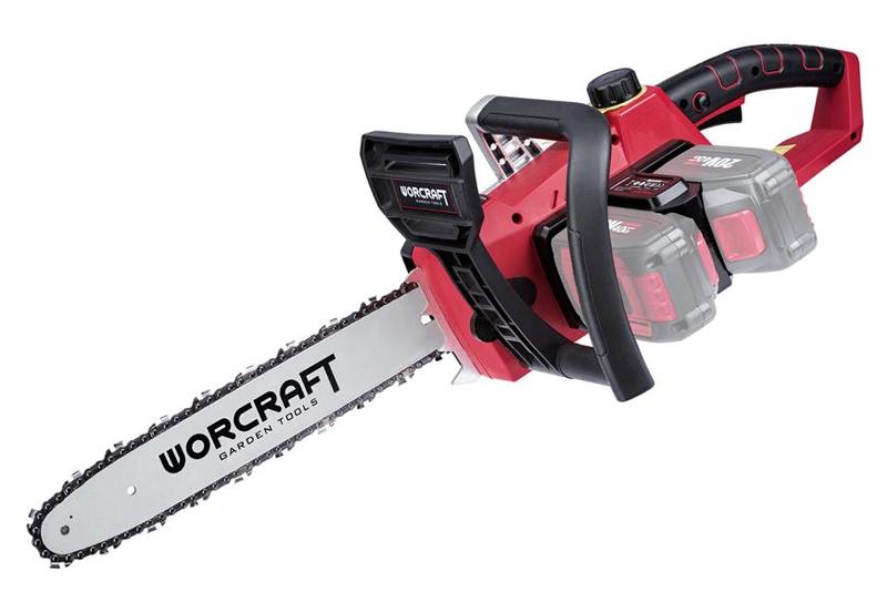 AKU reťazová píla Worcraft CGC-S40Li, 2x20V, Li-Ion (14", 35 cm)