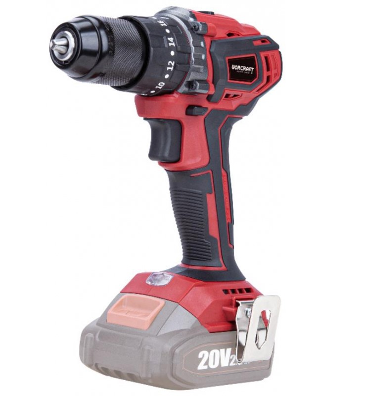 AKU skrutkovač Worcraft CHD-S20LiBA ShareSYS, 20V Li-ion