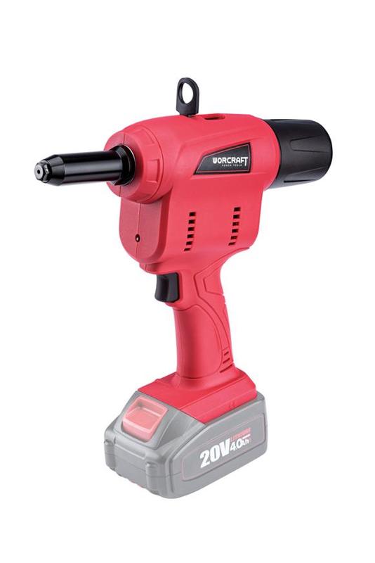 Nitovacia pištoľ Worcraft CRG-S20Li, 20V Li-Ion