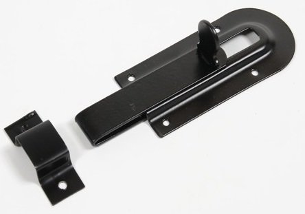 Zástrč rovná 120mm - čierna