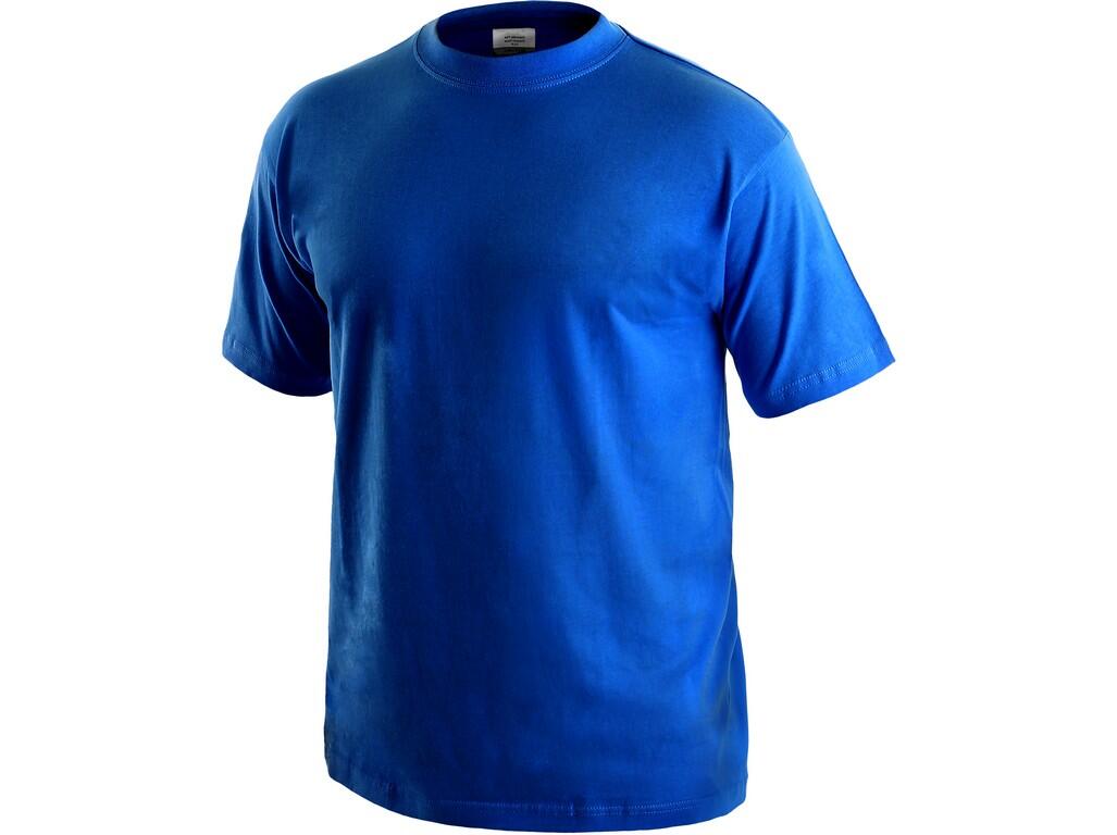 Tričko s krátkym rukávom CXS DANIEL - stredne modré