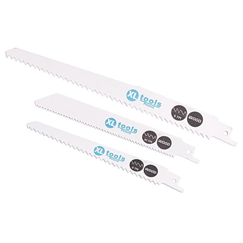 Mečový pílový list do dreva 200mm, HSS-bimetal, XL-TOOLS (2ks)
