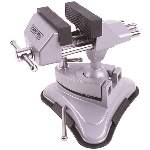 Stolný zverák Strend Pro SV-255, mini vákuový s kĺboom