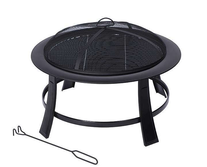 Ohnisko Strend Pro Grill, kovové, okrúhle, 76x50 cm