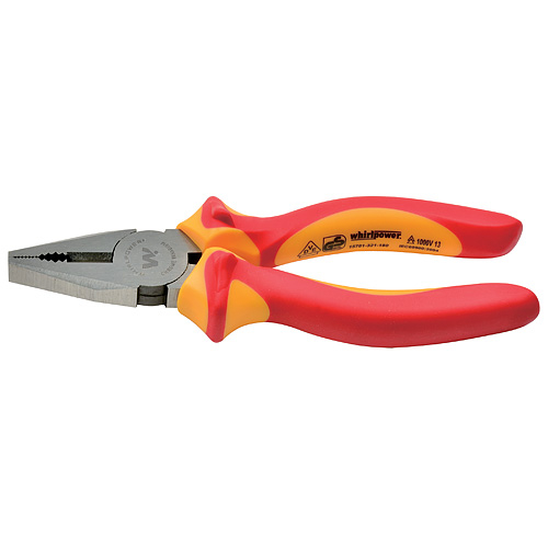 Elektrikárske kliešte whirlpower, kombinované (180mm) - DIN5746