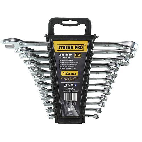 Sada očkoplochých kľúčov Strend Pro HR31584 (12 dielna) - 6-22mm