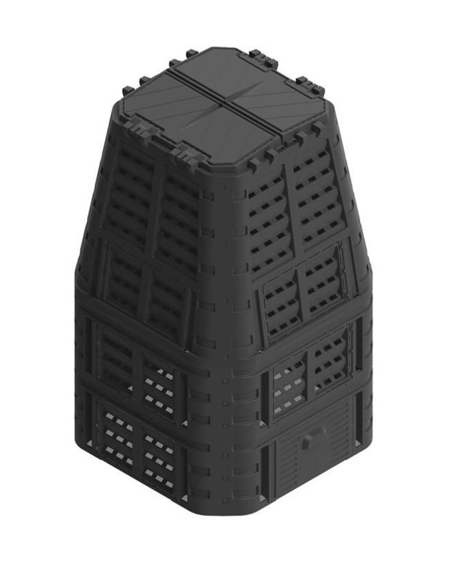 Kompostér ECO Multi, PE (1000 lit.) - čierny