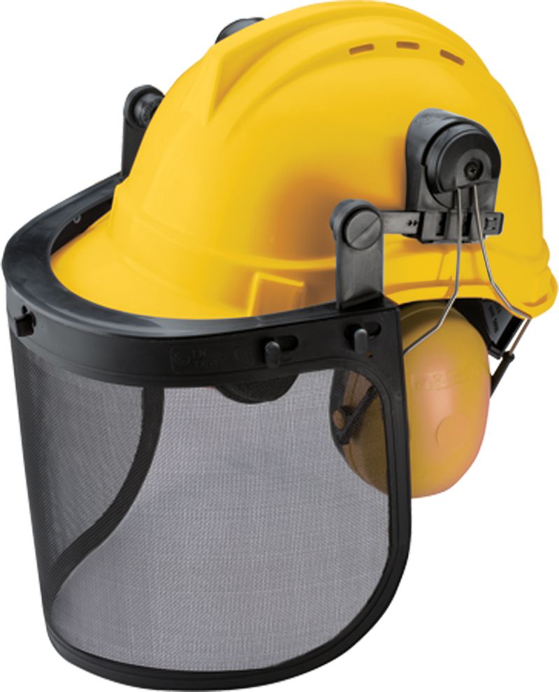 Štít Safetyco SM-409P, prilba a chránič sluchu