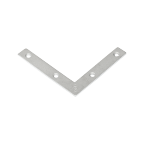 Plochý nábytový uholník NA75 75x75x13x2mm