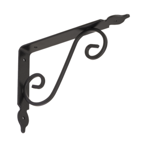 Konzola dekoratívna kovaná WOZ190HB 190x140mm - gradovaná čierna