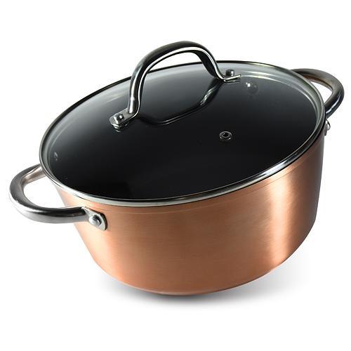 Hrniec s pokrievkou MagicHome Copper Line, 28 cm (6,0 lit.)