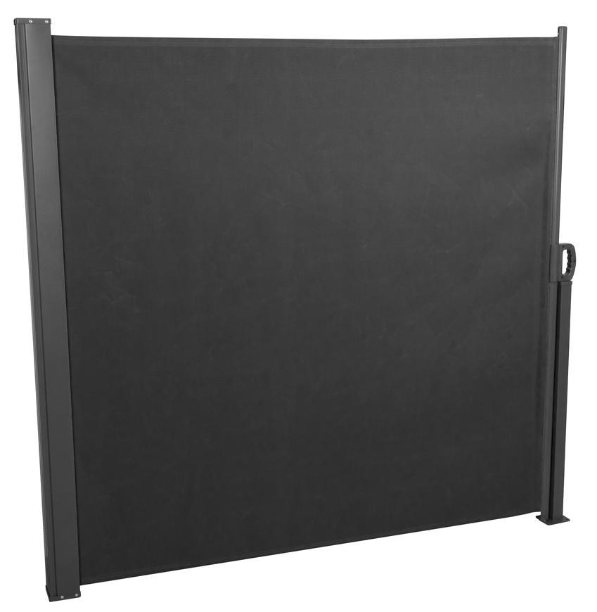 Bočná zaťahovacia markíza Strend Pro, vonkajšia - šedá (3x1,6 m)