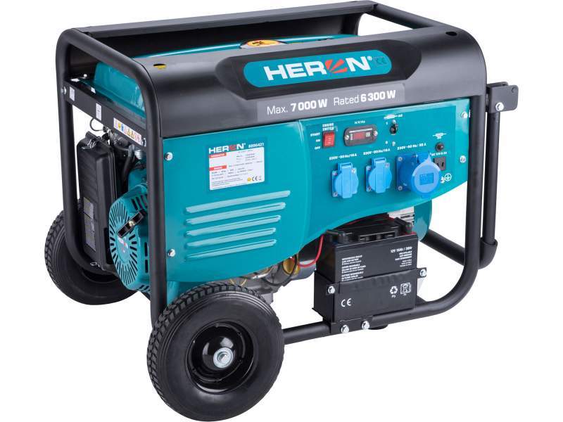 Benzínová elektrocentrála Heron 8896421 - 6,3kW