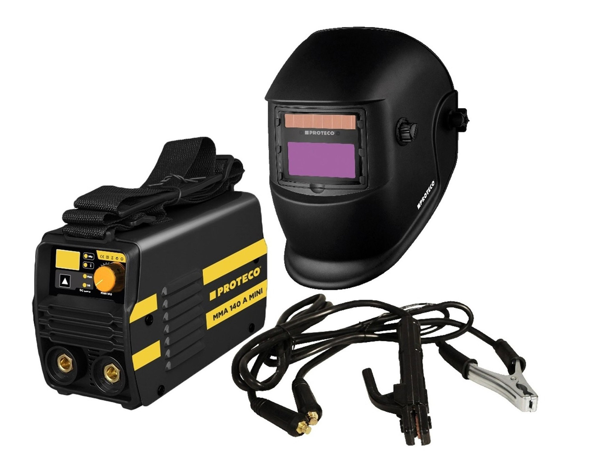 Zváračka PROTECO MMA-140 MINI + kukla P550