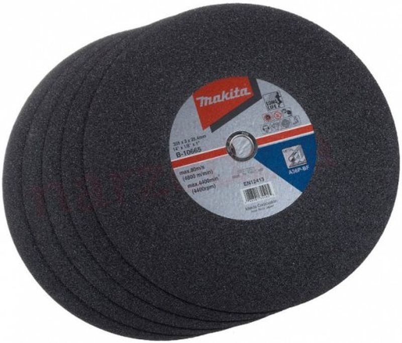 Rezný kotúč na kov Makita B-10665-5 355x3x25,4mm (5ks/bal)