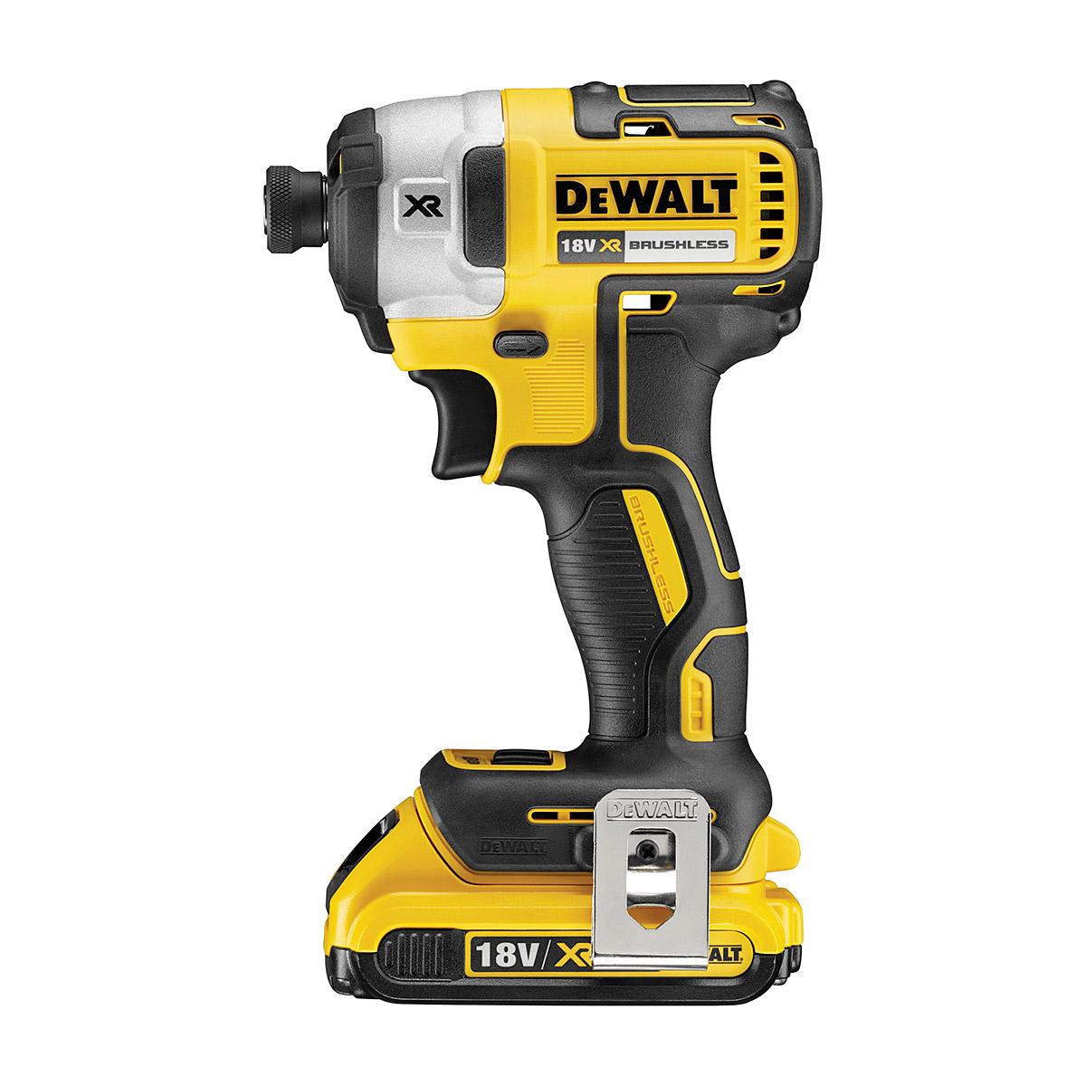 Rázový uťahovák DeWalt DCF887D2, bezuhlíkový 18V / 2,0Ah