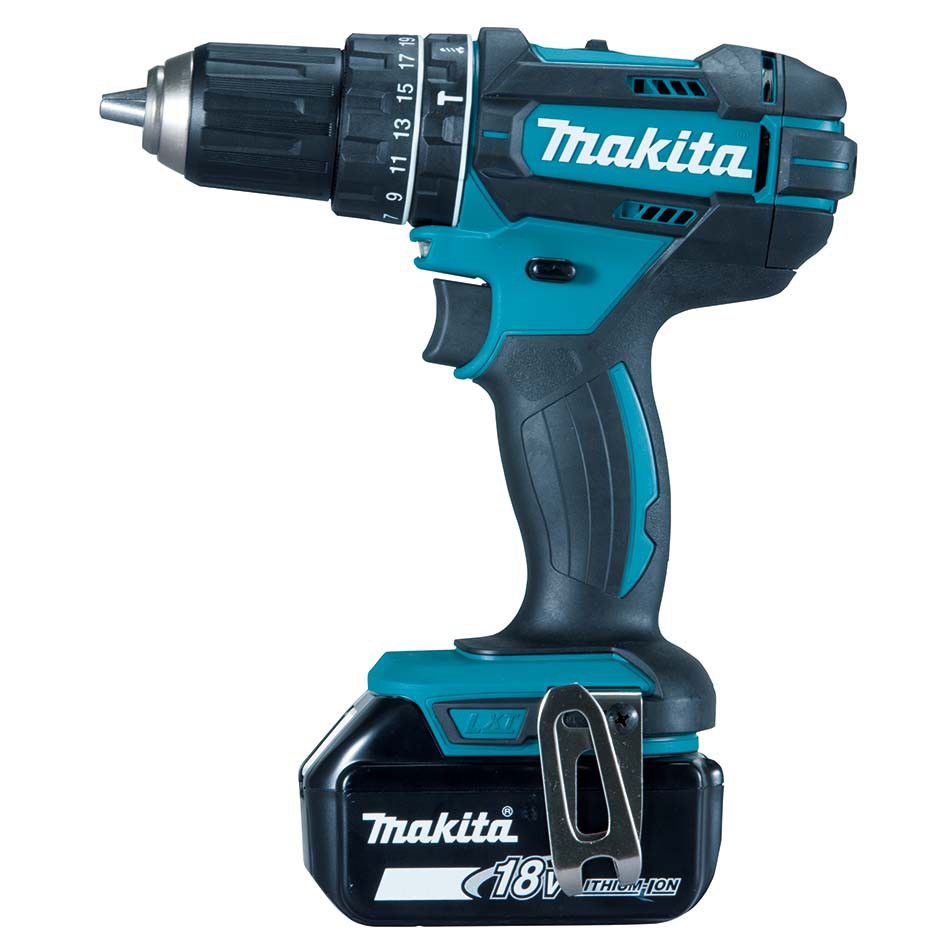 AKU príklepový skrutkovač Makita DHP482RFJ, 18V
