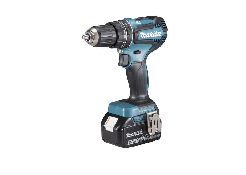 Aku príklepový skrutkovač Makita DHP485RFJ, 18V (2x 3,0 Ah)
