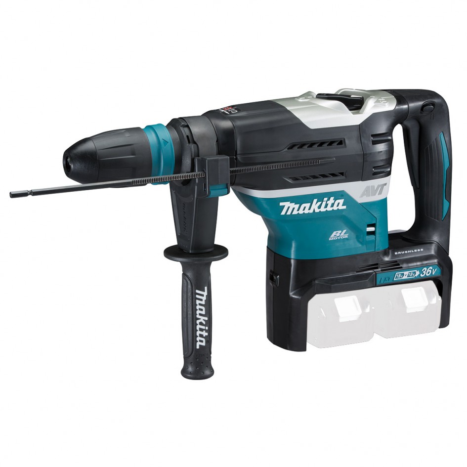 AKU vŕtacie kladivo SDS Max Makita DHR400ZKU, 2x18V