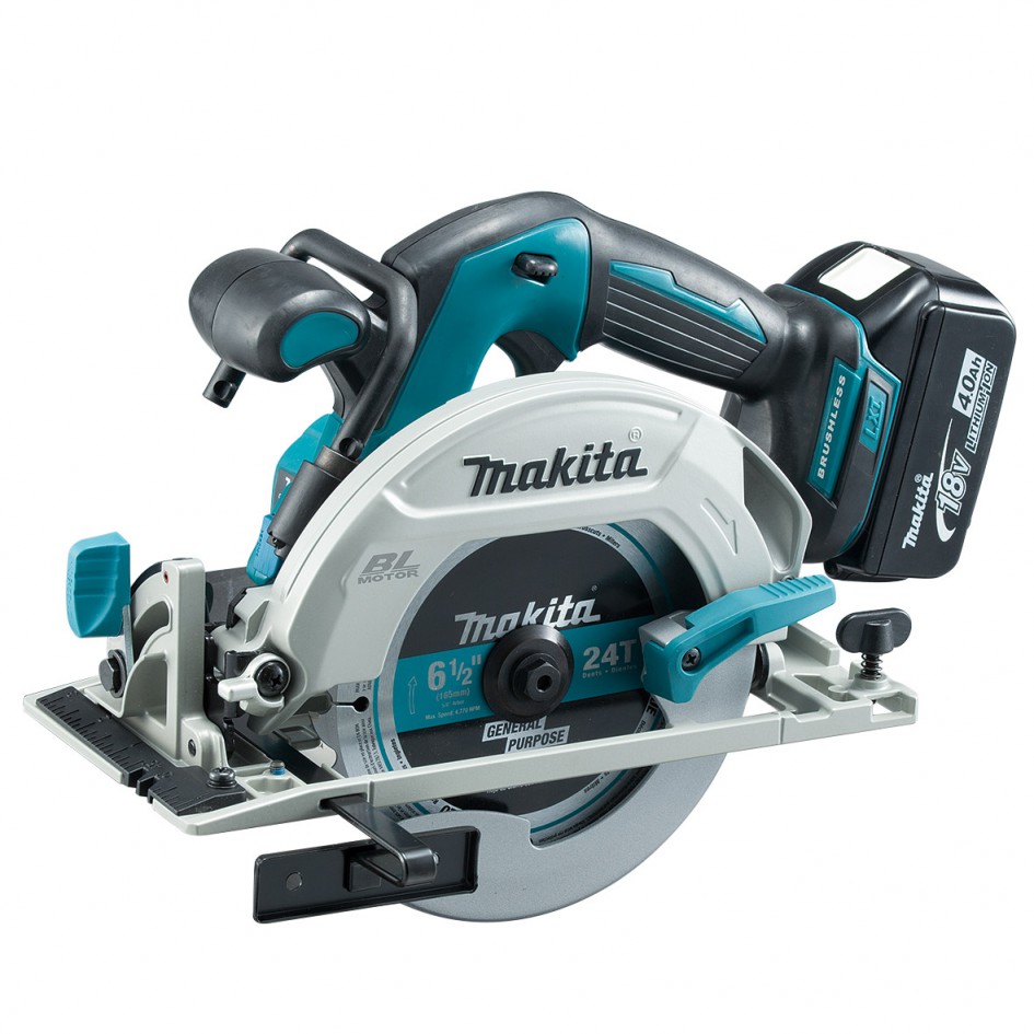 AKU okružná píla Makita DHS680RTJ, 2x18V (165mm)