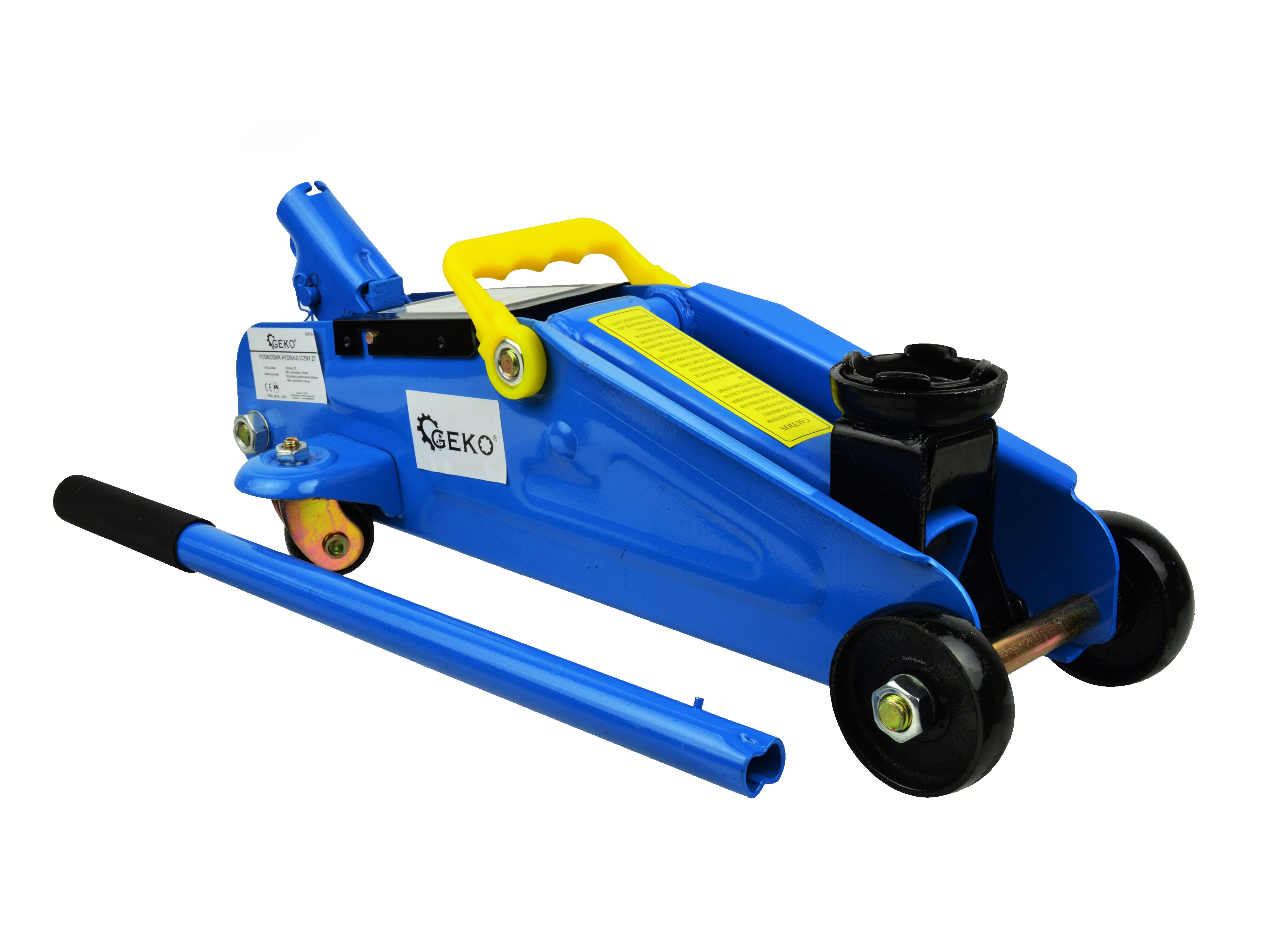 Pojazdný hydraulický zdvihák (2t) GEKO G01069, 135-335mm