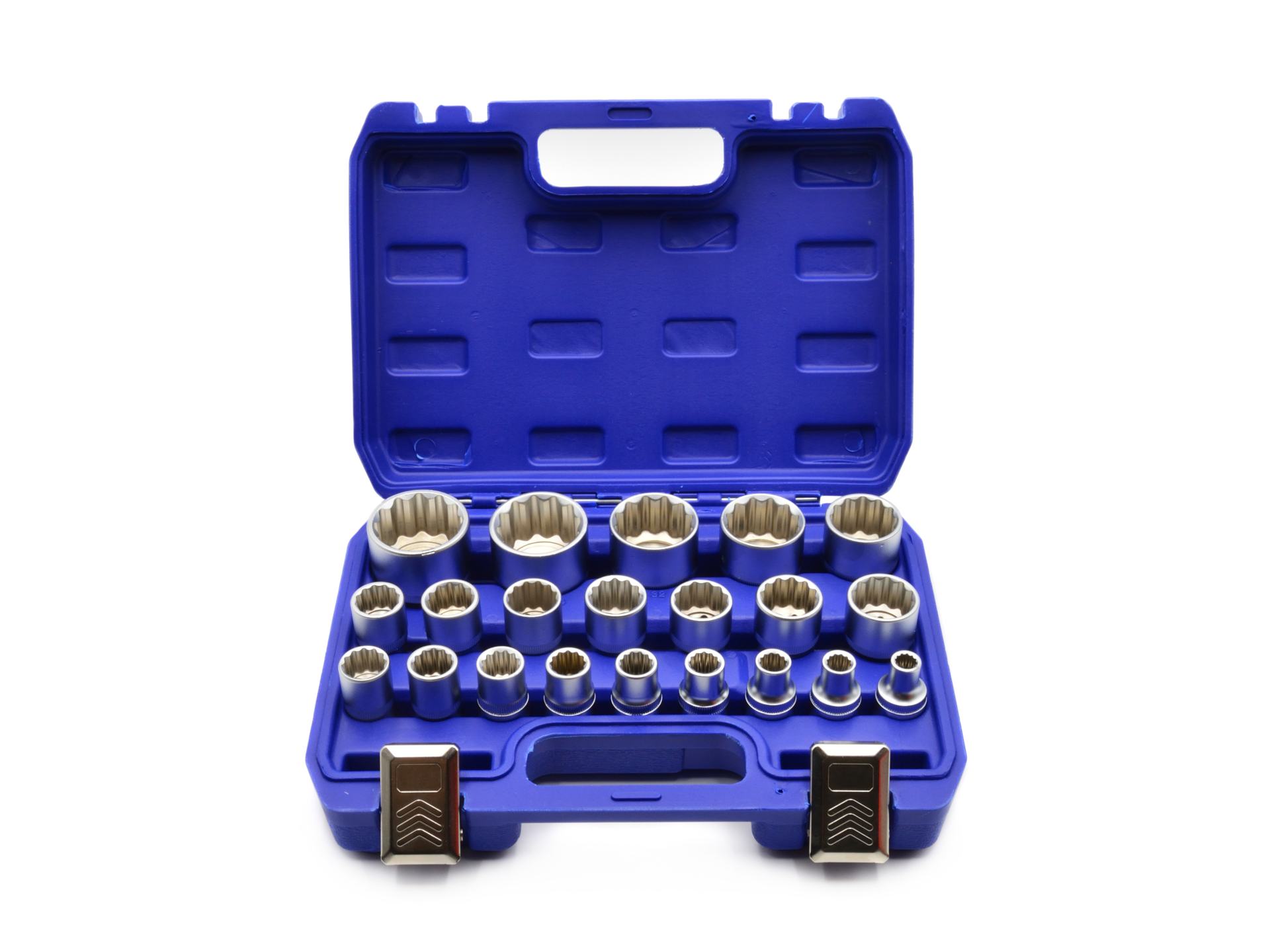 Sada hlavíc GEKO 1/2" 12-HRAN - 8-36 mm (21-dielna)