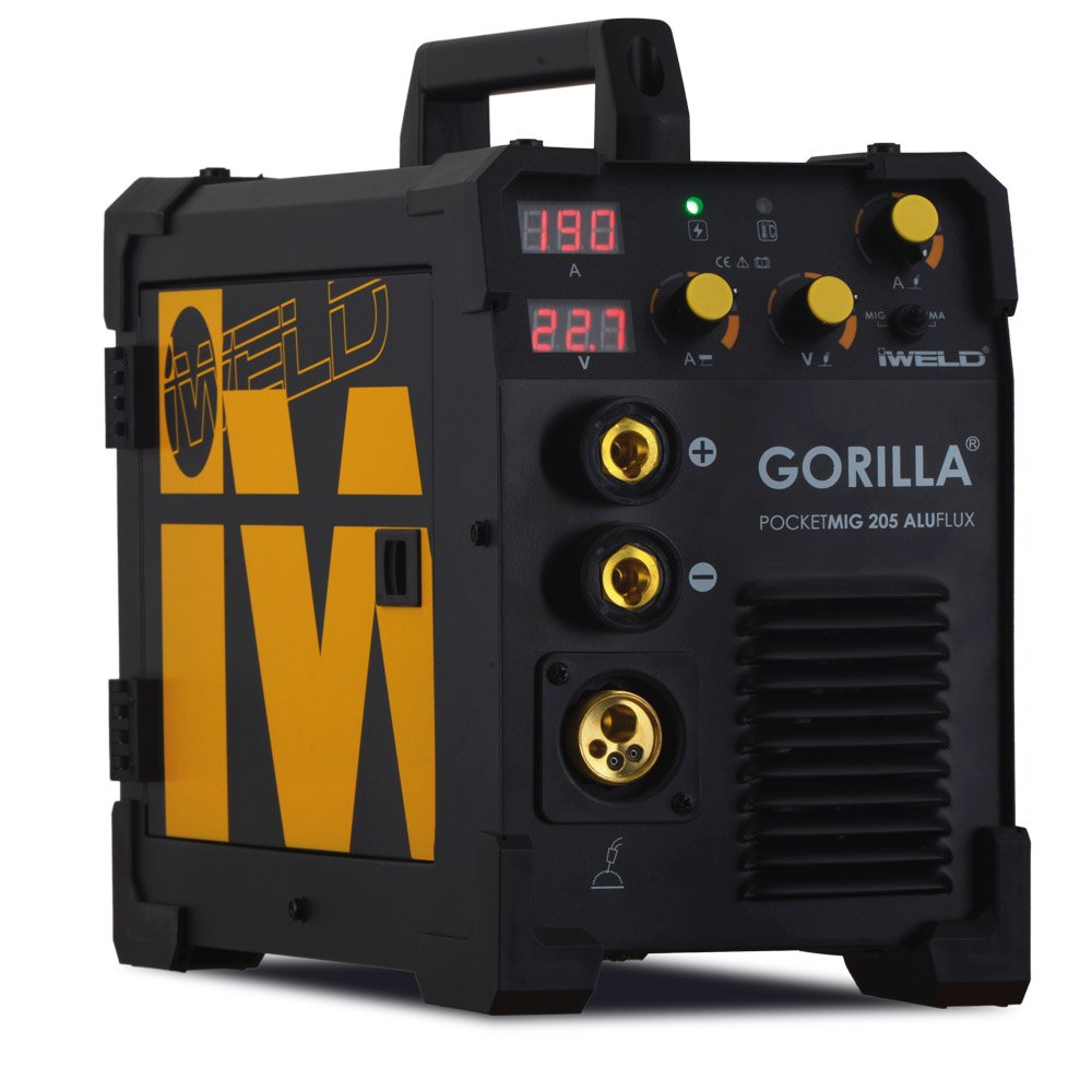 Invertor GORILLA  PocketMIG 205 Aluflux