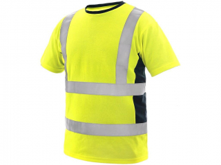 Pánske výstražné tričko EXETER - žlté