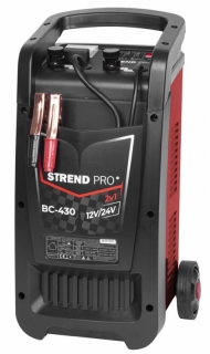 Štartovací vozík StrendPro BC-430 na autobatérie, 12/24V