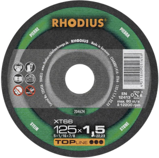 Rezný kotúč Rhodius XT66, F41 - 125x1,5x22,23mm
