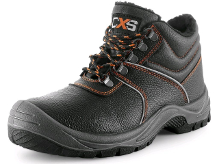 Zimná pracovná obuv CXS STONE APATIT WINTER 02, členková, čierna