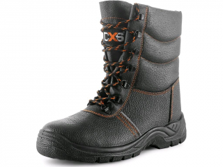 Zimná pracovná obuv CXS STONE TOPAZ S3, poloholeňová