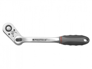 Uhlová račňa 1/4", prepínacia s vyhadzovačom
