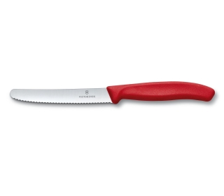 Nôž na zeleninu Victorinox Swiss Classic, červený - 11cm