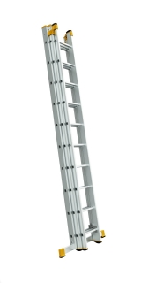 Trojdielny rebrík ALVE 8615, univerzálny - PROFI PLUS