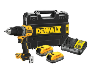 AKU skrutkovač DeWalt DCD800E2T, 18V - XR PowerStack (2x1,7Ah)