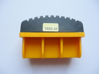 Plastová pätka ALVE F-7325 - žltá