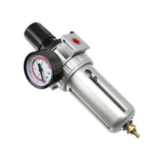 Regulátor tlaku vzduchu s manometrom a filtrom, 3/8"