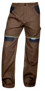 Pracovné nohavice do pása ARDON COOL TREND - hnedé